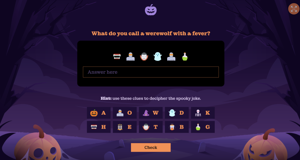 Decipher The Code Halloween
